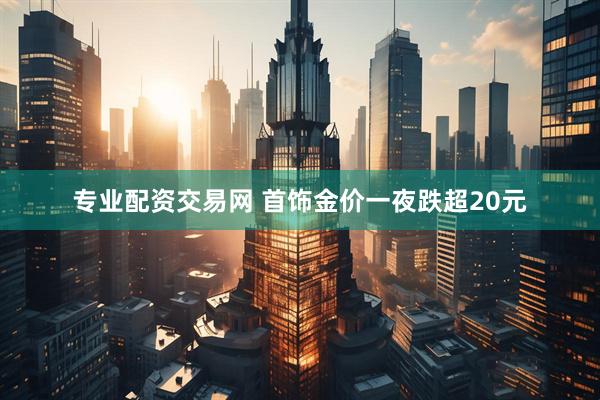 专业配资交易网 首饰金价一夜跌超20元